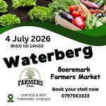 Vaalwater Market Jul 26