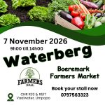 Vaalwater Market 7 Nov