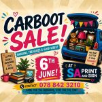 Carboot sale 6 june